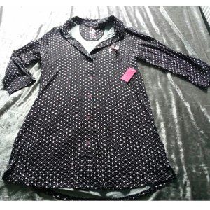 Betsey Johnson Size Medium Pajama Shirt NEW